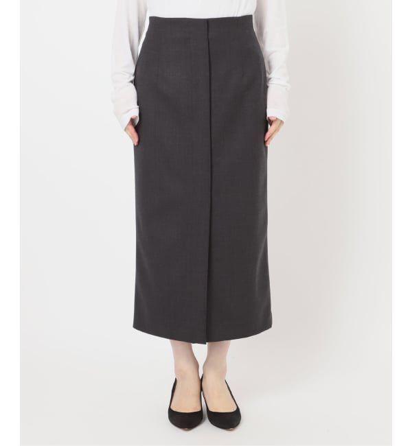 Spick and Span「ダブルクロスIラインスカート」|スカート|