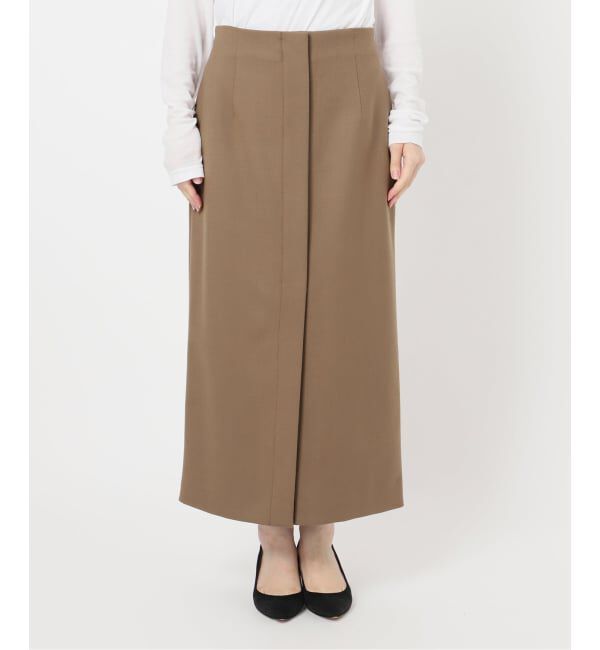 Spick and Span「ダブルクロスIラインスカート」|スカート|