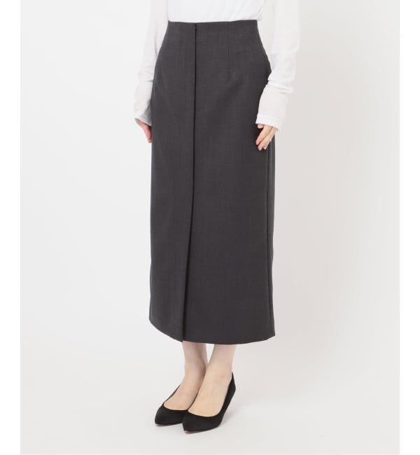 Spick and Span「ダブルクロスIラインスカート」|スカート|