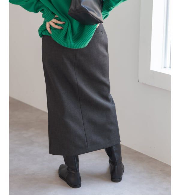 Spick and Span「ダブルクロスIラインスカート」|スカート|