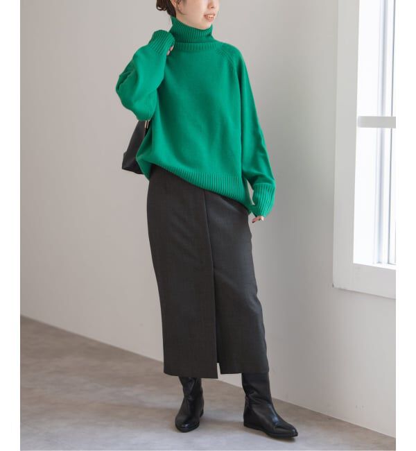 Spick and Span「ダブルクロスIラインスカート」|スカート|