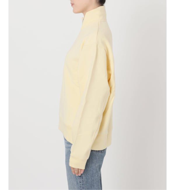 Spick and Span「ブラッシュドテリーハーフジッププルオーバー」|Tシャツ・カットソー|