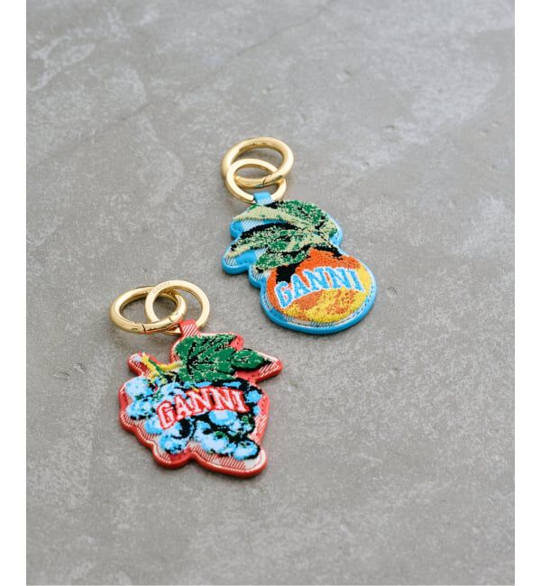 U by SPICK&SPAN「GANNI/ガニー Fruit Keyring」|キーケース|