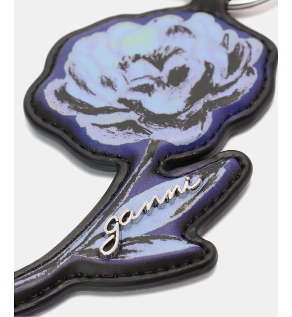 U by SPICK&SPAN「GANNI/ガニー Flower Keyring」|キーケース|
