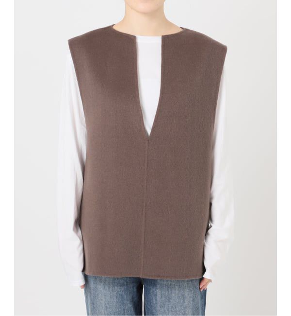 ダブルフェイスVネックベスト（Spick and Span）｜ルミネの