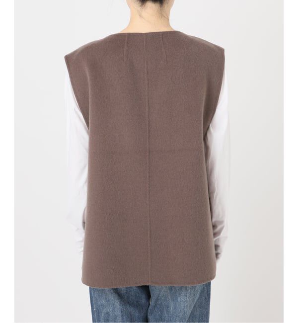 ダブルフェイスVネックベスト（Spick and Span）｜ルミネの