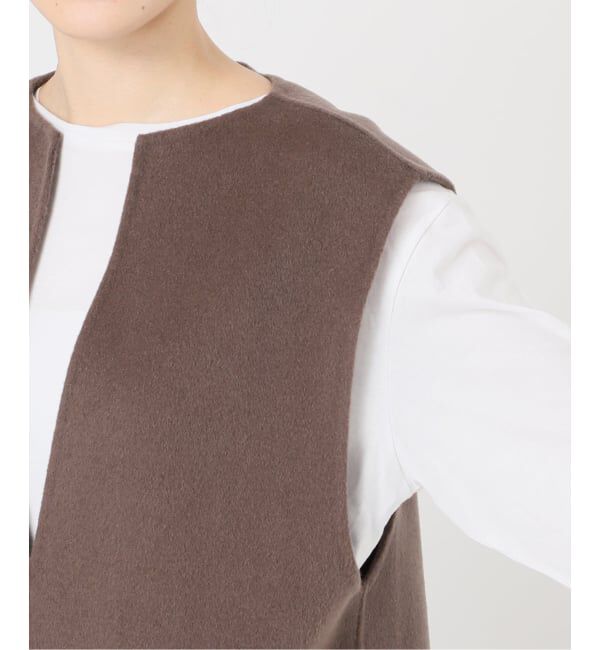 ダブルフェイスVネックベスト（Spick and Span）｜ルミネの