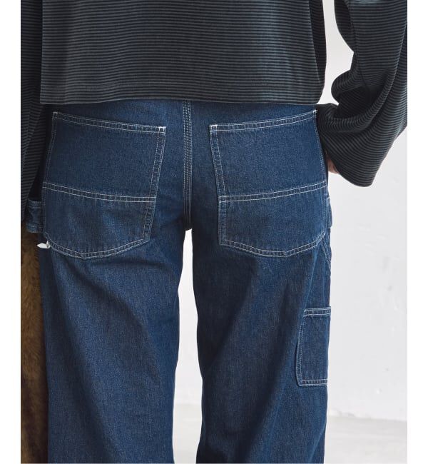 FRAMeWORK「UNION HERCULES/ユニオンヘラクレス MADE オーバーサイズペインターパンツ」|デニム|