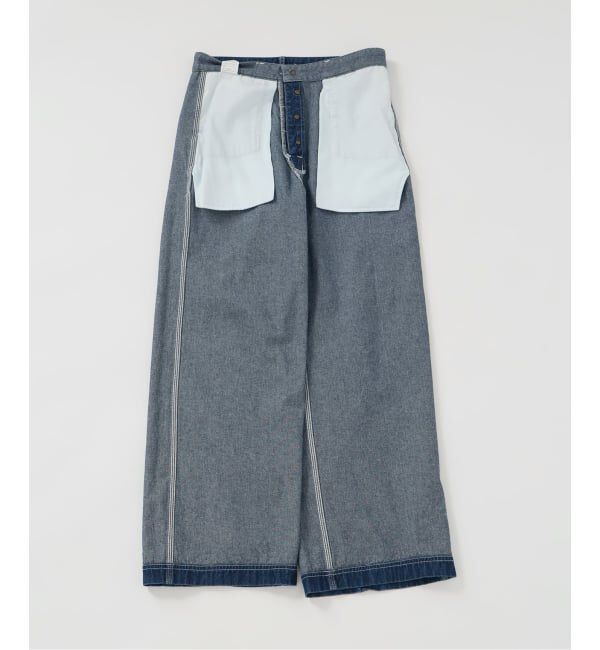 FRAMeWORK「UNION HERCULES/ユニオンヘラクレス MADE オーバーサイズペインターパンツ」|デニム|