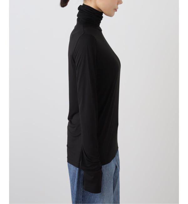 FRAMeWORK「ATON/エイトン MODAL SILK JERSEY TURTLENECK」|Tシャツ・カットソー|