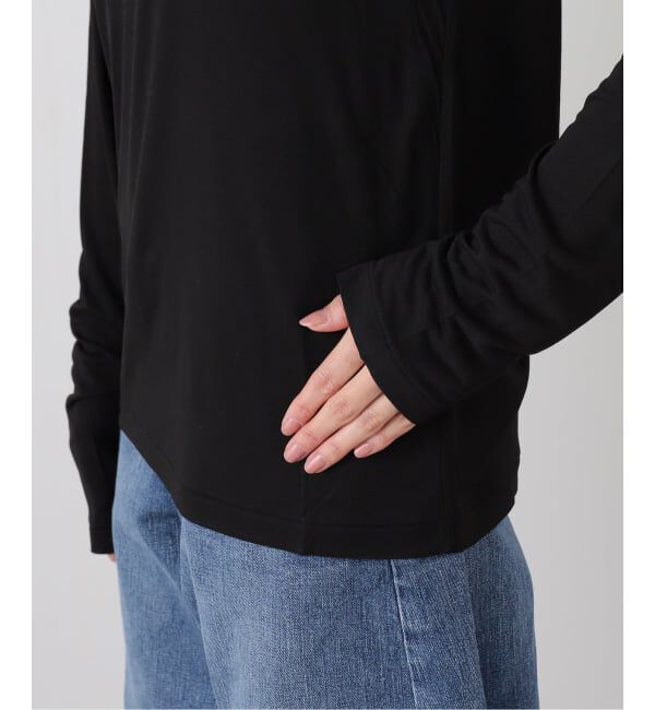 FRAMeWORK「ATON/エイトン MODAL SILK JERSEY TURTLENECK」|Tシャツ・カットソー|