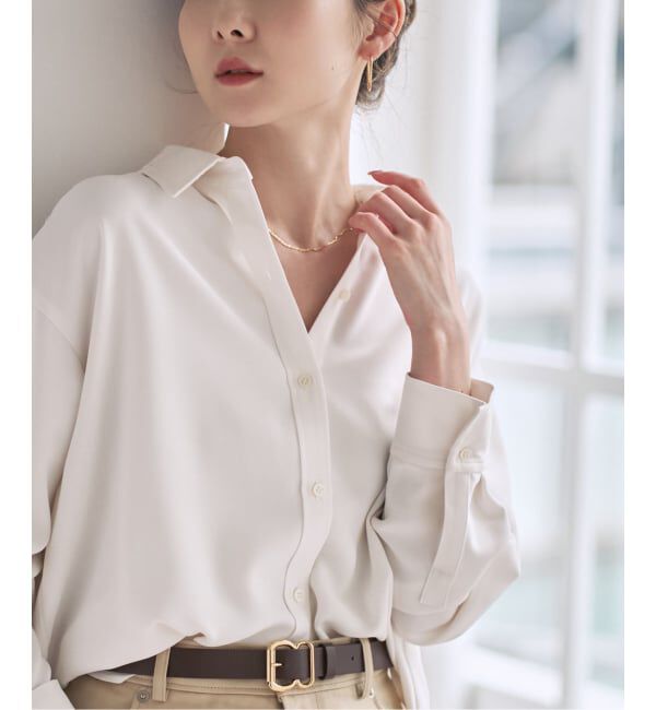 NOBLE「《追加》シーズンカラープレーンシャツ14」|シャツ・ブラウス|