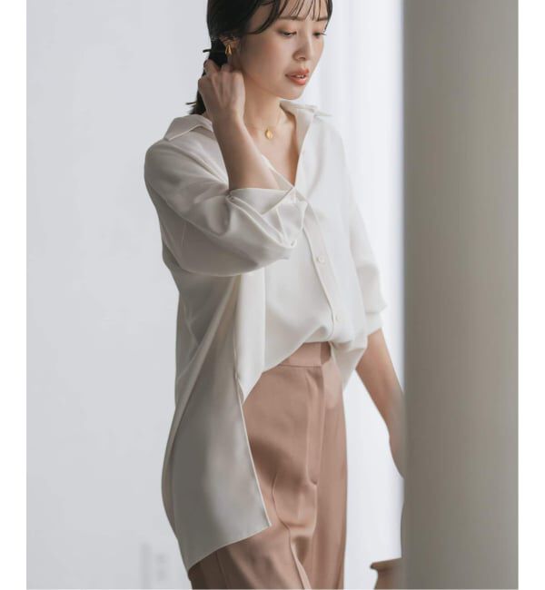 NOBLE「《追加》シーズンカラープレーンシャツ14」|シャツ・ブラウス|