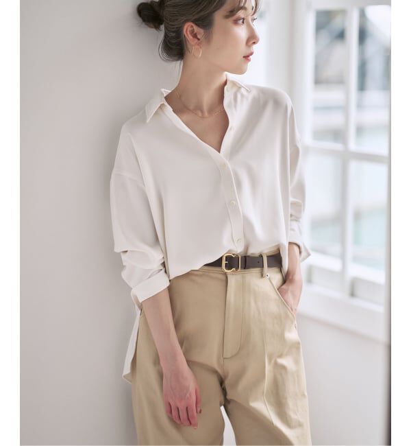 NOBLE「《追加》シーズンカラープレーンシャツ14」|シャツ・ブラウス|