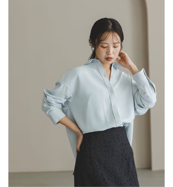 NOBLE「《追加》シーズンカラープレーンシャツ14」|シャツ・ブラウス|