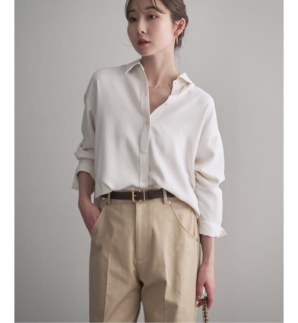 NOBLE「《追加》シーズンカラープレーンシャツ14」|シャツ・ブラウス|