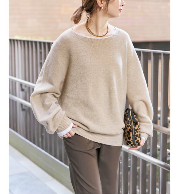 新色有り / 追加》ニュアンスコクーンシルエットニット（Spick and