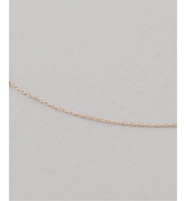 Lilas by Spick&Span「《WEB限定》ムーンラインホワイトトパーズネックレス K10」|ネックレス|