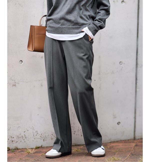 FRAMeWORK「≪追加≫裏起毛フレアパンツ 4」|スラックス|