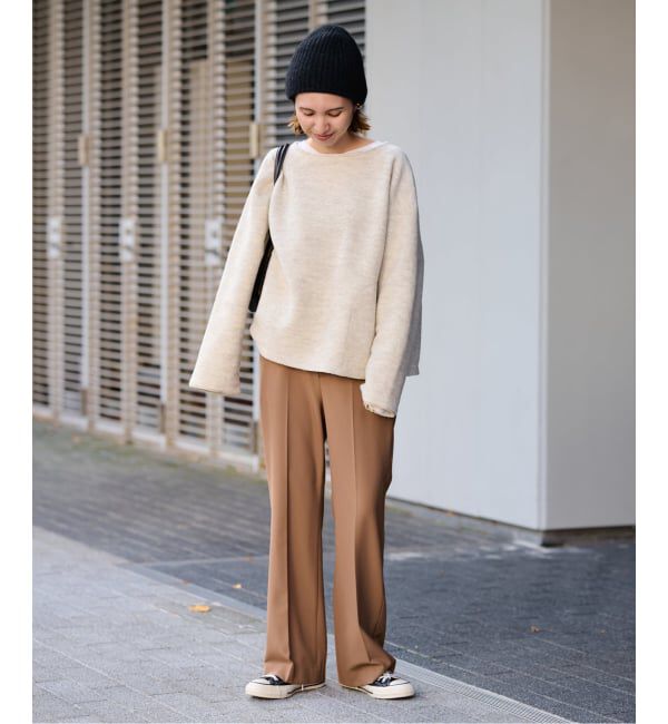 FRAMeWORK「≪追加≫裏起毛フレアパンツ 4」|スラックス|