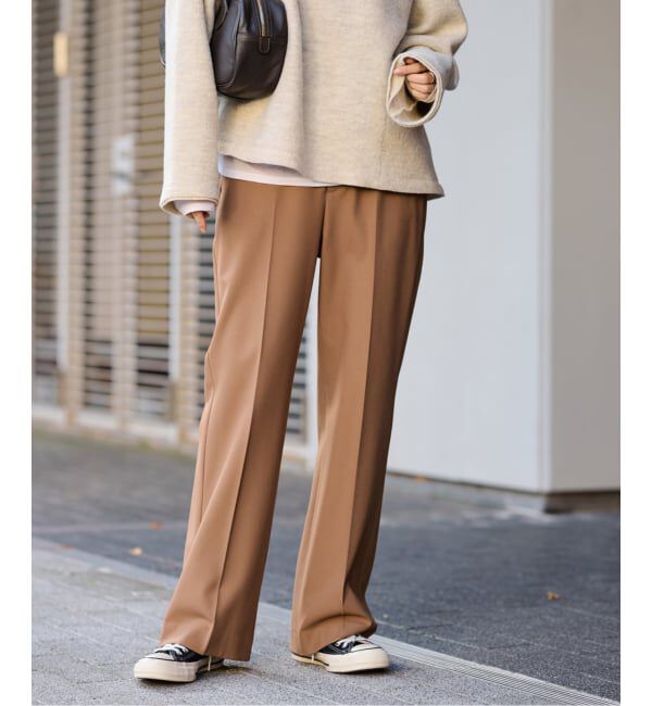 FRAMeWORK「≪追加≫裏起毛フレアパンツ 4」|スラックス|