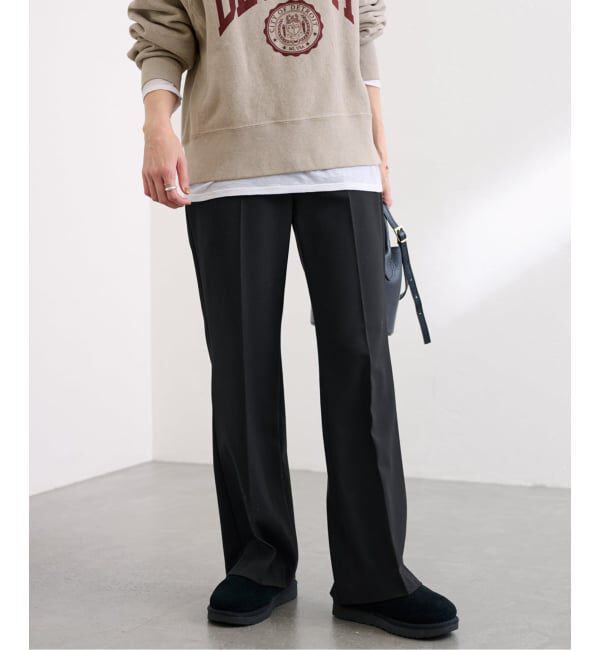 FRAMeWORK「≪追加≫裏起毛フレアパンツ 4」|スラックス|