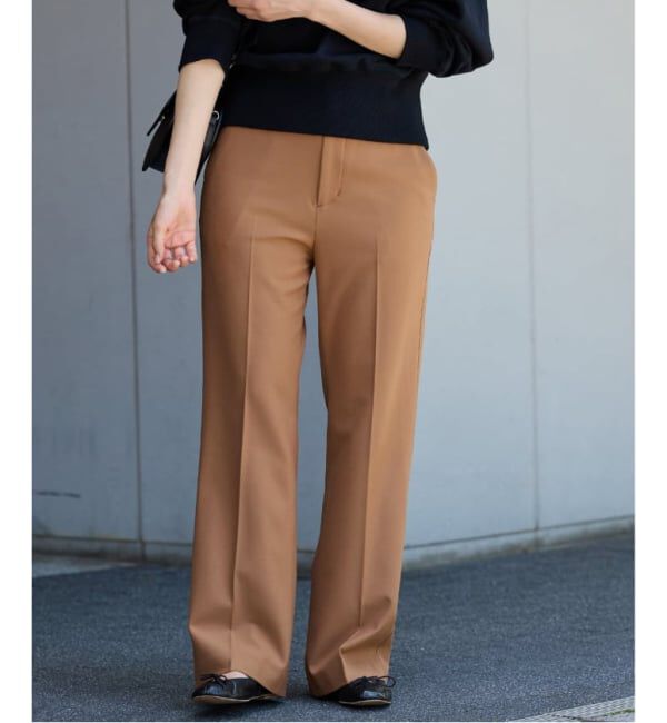 FRAMeWORK「≪追加≫裏起毛フレアパンツ 4」|スラックス|