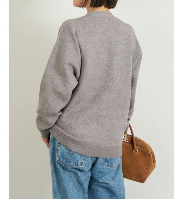 U by SPICK&SPAN「《追加》ハートボタンVカーディガン」|カーディガン|