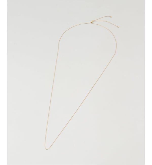FRAMeWORK「GIGI/ジジ gold line slide ネックレス」|ネックレス|