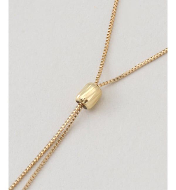 FRAMeWORK「GIGI/ジジ gold line slide ネックレス」|ネックレス|