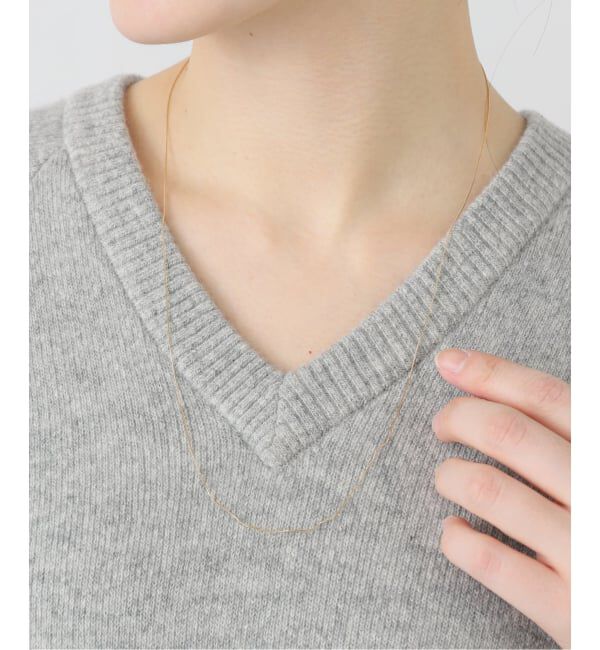 FRAMeWORK「GIGI/ジジ gold line slide ネックレス」|ネックレス|