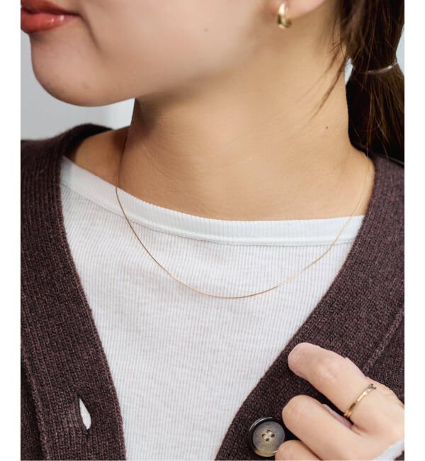 FRAMeWORK「GIGI/ジジ 別注GOLD LINE ネックレス 420」|ネックレス|