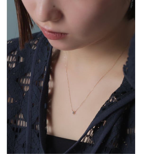 Lilas by Spick&Span「《WEB限定》ブラウンH&Cダイヤオクタグラム45cmネックレス K10」|ネックレス|