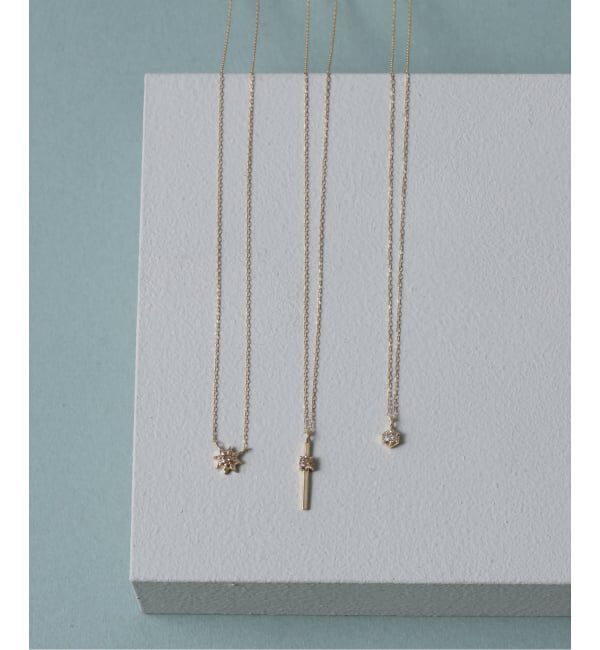 Lilas by Spick&Span「《WEB限定》ブラウンH&Cダイヤオクタグラム45cmネックレス K10」|ネックレス|