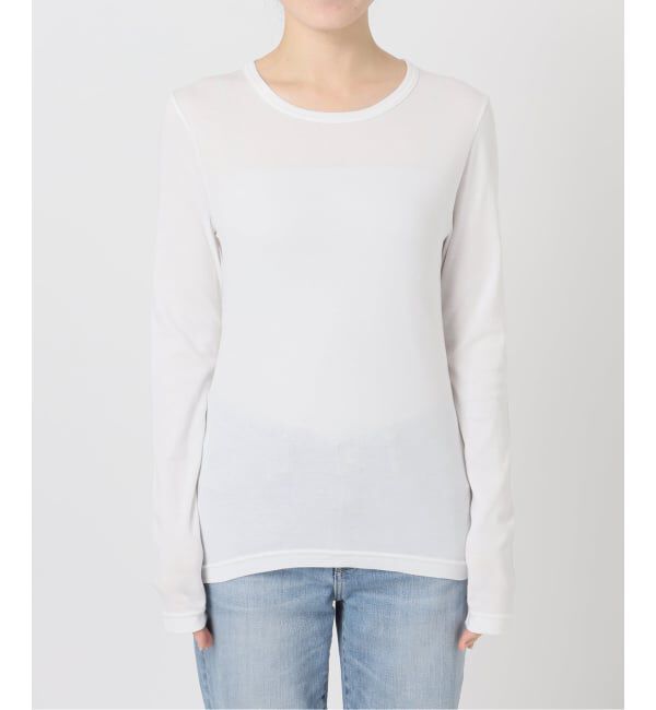 Spick and Span「ウォームコットン ロングスリーブプルオーバー」|Tシャツ・カットソー|