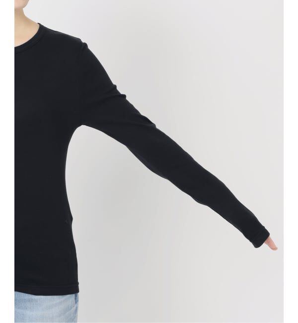 Spick and Span「ウォームコットン ロングスリーブプルオーバー」|Tシャツ・カットソー|