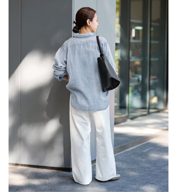 FRAMeWORK「ルーズストレートデニムパンツ」|デニム|