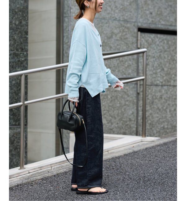 FRAMeWORK「ルーズストレートデニムパンツ」|デニム|