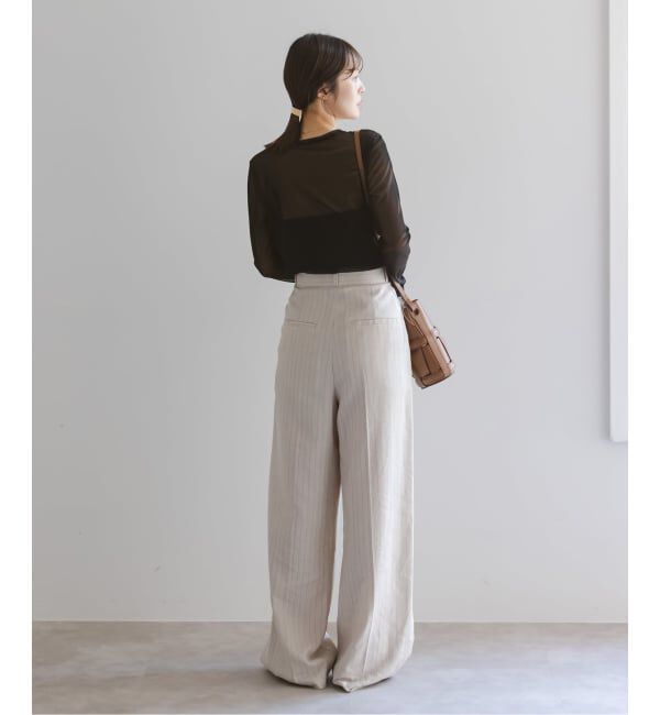 NOBLE「《追加》スキンチュールロングTシャツ」|Tシャツ・カットソー|