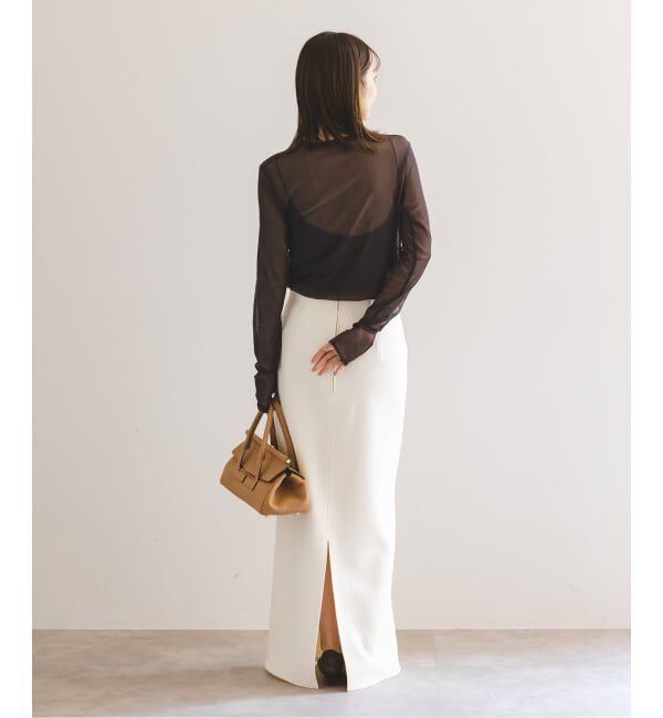 NOBLE「《追加》スキンチュールロングTシャツ」|Tシャツ・カットソー|