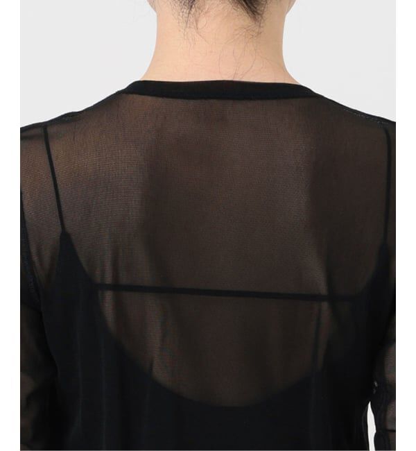 NOBLE「《追加》スキンチュールロングTシャツ」|Tシャツ・カットソー|