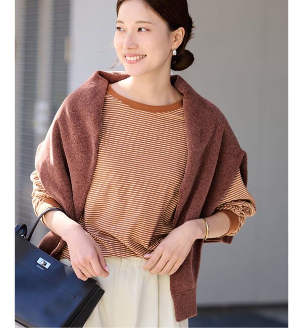 FRAMeWORK「マルチボーダーロンT」|Tシャツ・カットソー|