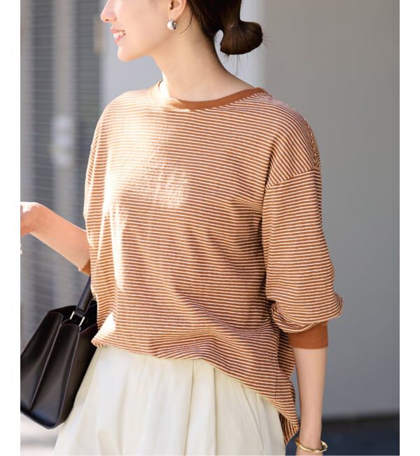 FRAMeWORK「マルチボーダーロンT」|Tシャツ・カットソー|