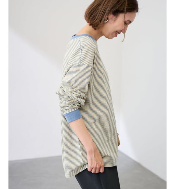 FRAMeWORK「マルチボーダーロンT」|Tシャツ・カットソー|