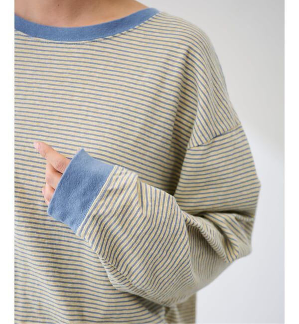 FRAMeWORK「マルチボーダーロンT」|Tシャツ・カットソー|