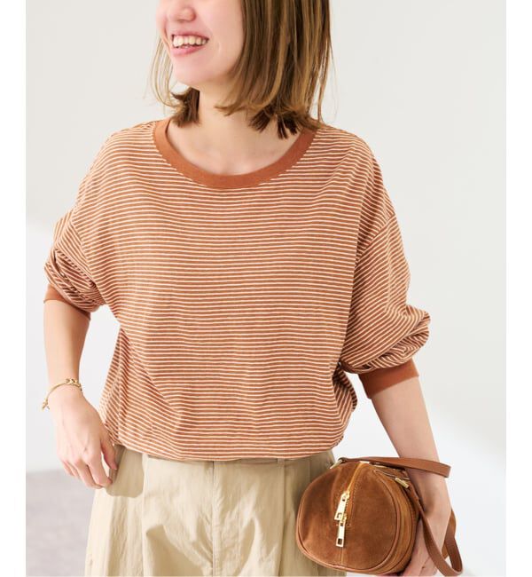 FRAMeWORK「マルチボーダーロンT」|Tシャツ・カットソー|