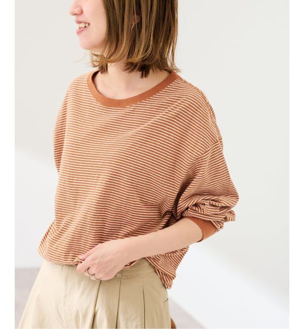 FRAMeWORK「マルチボーダーロンT」|Tシャツ・カットソー|