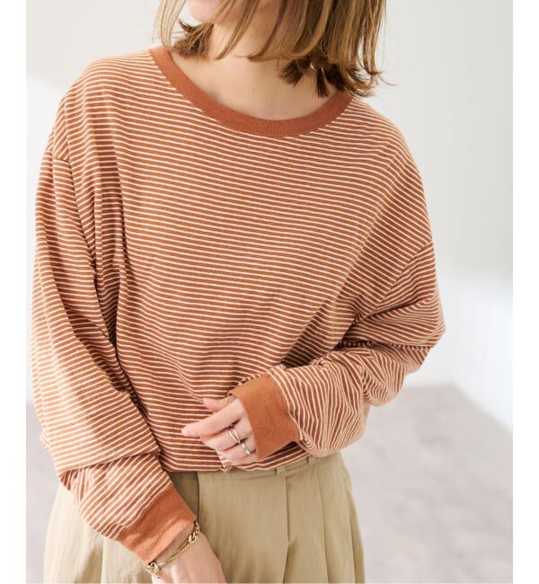 FRAMeWORK「マルチボーダーロンT」|Tシャツ・カットソー|