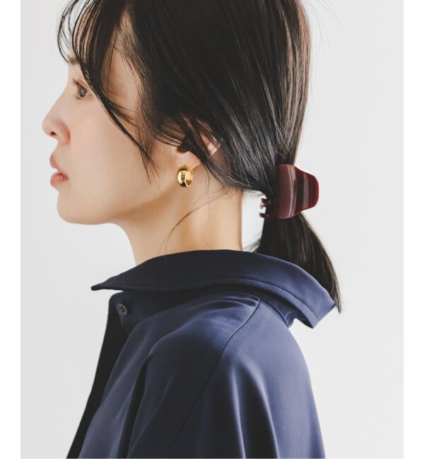 NOBLE「《WEB限定・追加》SCRUNCHIE IS BACK/スクランチーイズバック ヘアクリップ4.5cm」|その他|ボルドー