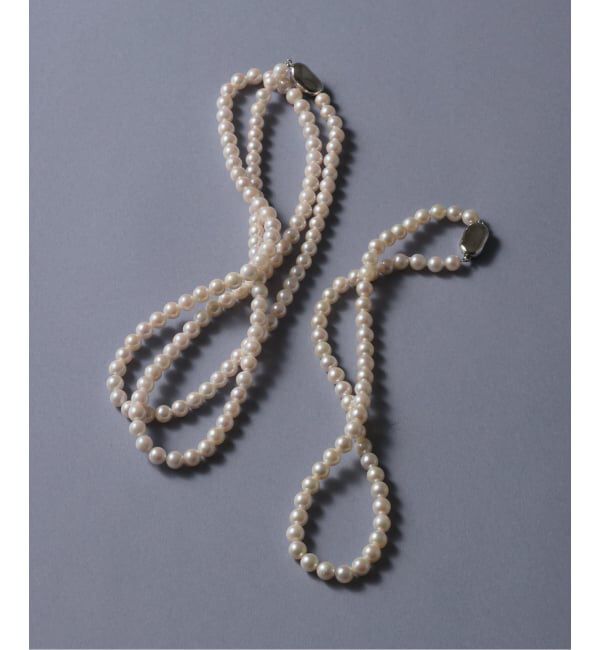 Lilas by Spick&Span「アコヤパール40cmネックレス SV」|ネックレス|